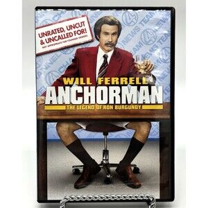 ANCHORMAN: LEGEND OF RON BURGUNDY (UNRATED, UNCUT & UNCALLED FOR EDITION)